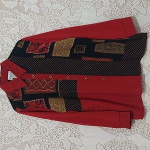 Jordana top 14 16 large Vintage USA made inv 086